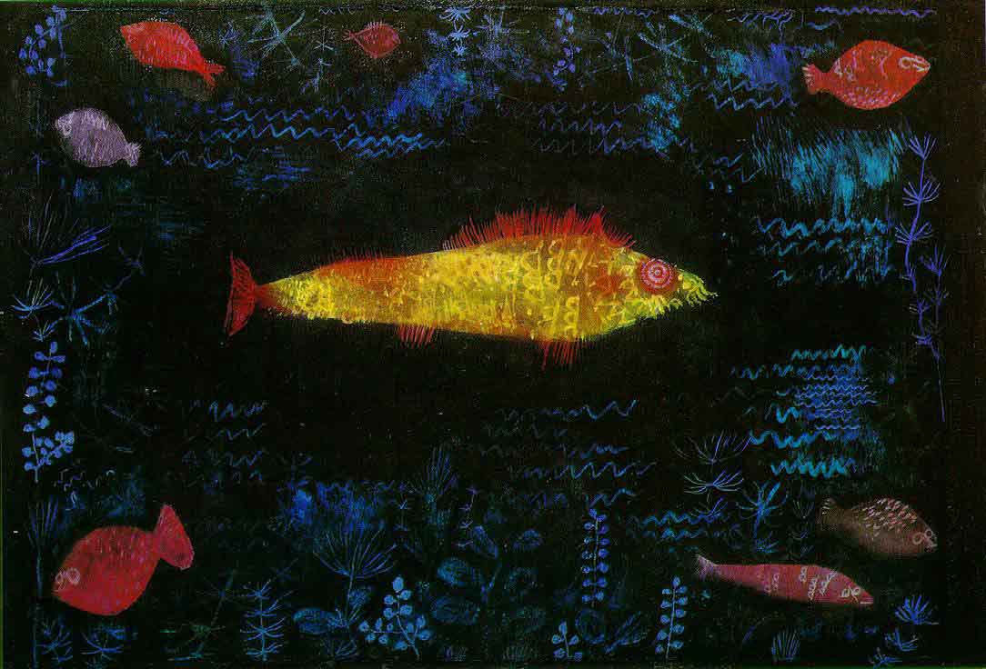 Paul Klee der Goldfisch